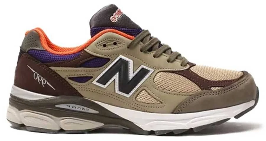 New Balance 990V3 "Khaki/Orange"