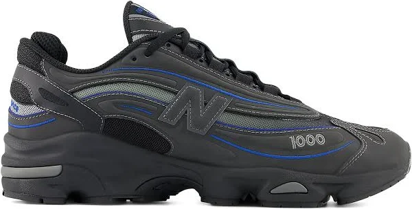 New Balance - 1000 "Dark Grey Royal Blue" sneakers - men - Rubber/Other fibres/Other fibres - 10 - Black
