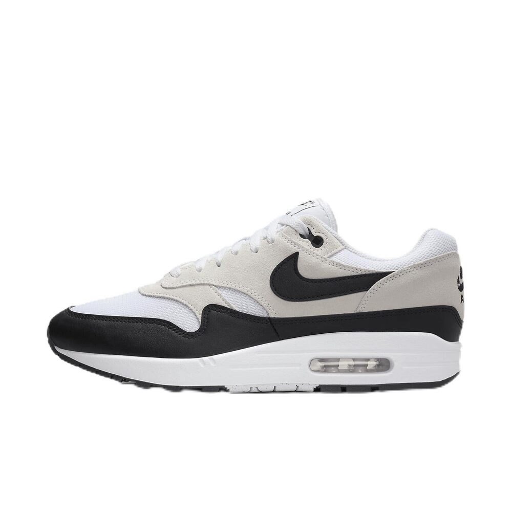 Nike Air Max 1 Essential Men's Shoes,White/Summit White/Black 8