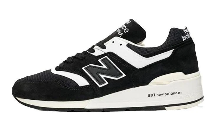 New Balance 997 Made In Usa Men Sneakers - Black