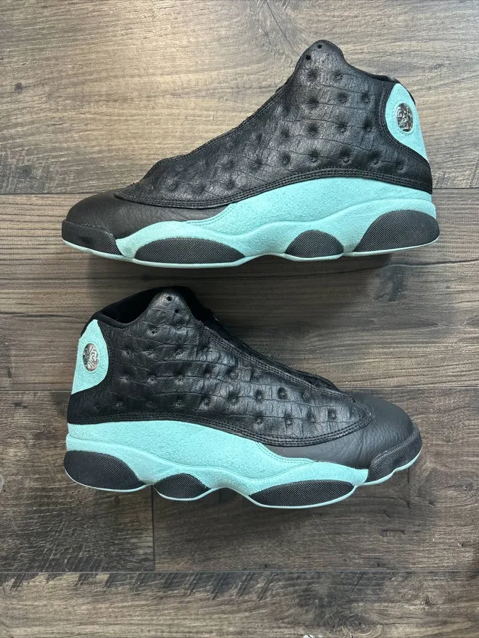 Jordan 13 Retro Island Green 2019 Men's Size 11.5 Solid Condition