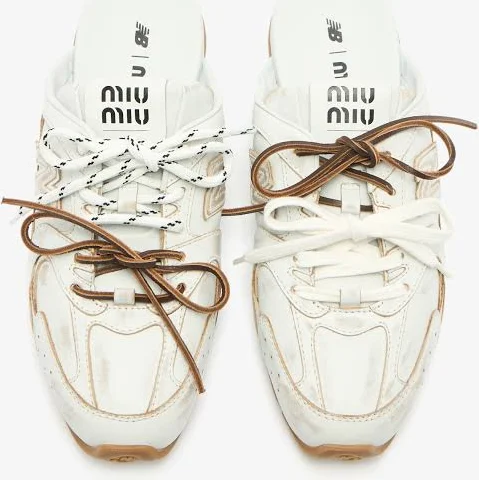 x New Balance 530 SL deco calf leather mules