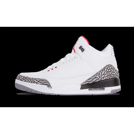 Jordan Mens Air Jordan 3 Retro White/Cement 136064 105 136064 105 from Stadium Goods, Men's, Size: 12