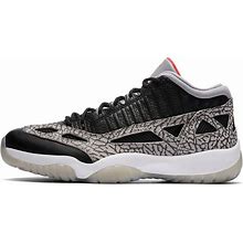 Jordan Men's Black/Fire Red/Cet Grey Air 11 Retro Low Ie ' Cet' 919712-006