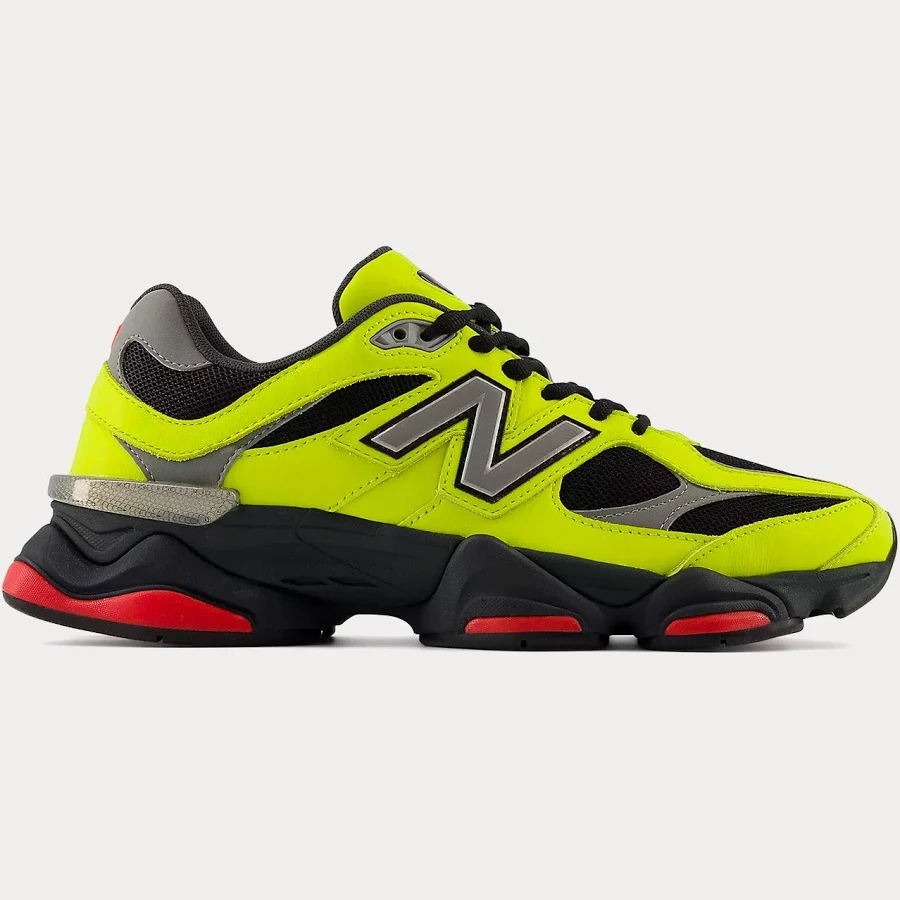 New Balance 9060 Tea Tree / Black/ True Red Sneakers Yellow / New Balance / US