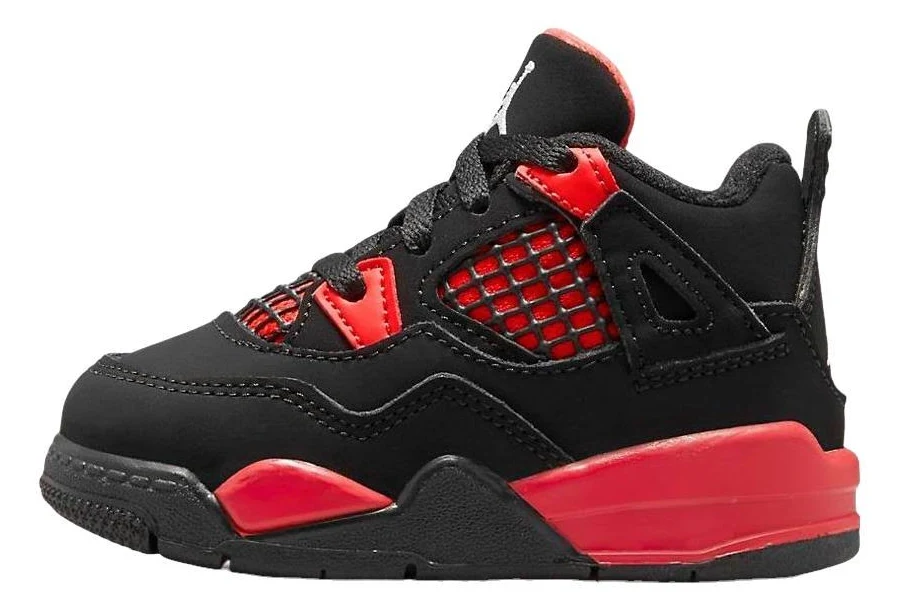 Jordan 4 Retro 'red Thunder - Black/red