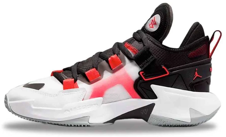 Nike Jordan Why Not Zer0.5 "White Bright Crimson Black"