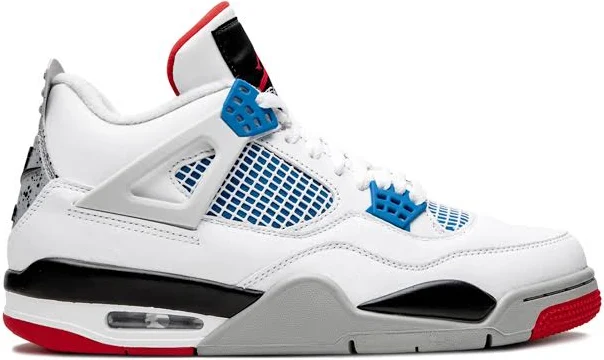 Jordan - Air Jordan 4 "What The" sneakers - unisex - Calf Leather - 11 - White