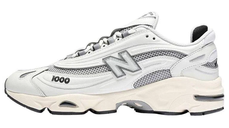 New Balance Men's 1000 'Sea Salt' - White - Low-top sneakers - 5.5