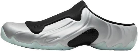 Nike Men Clogposite 'chrome' Slip-on - Black/metallic Silver/black