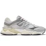 New Balance Unisex 9060 in Grey/White Suede/Mesh