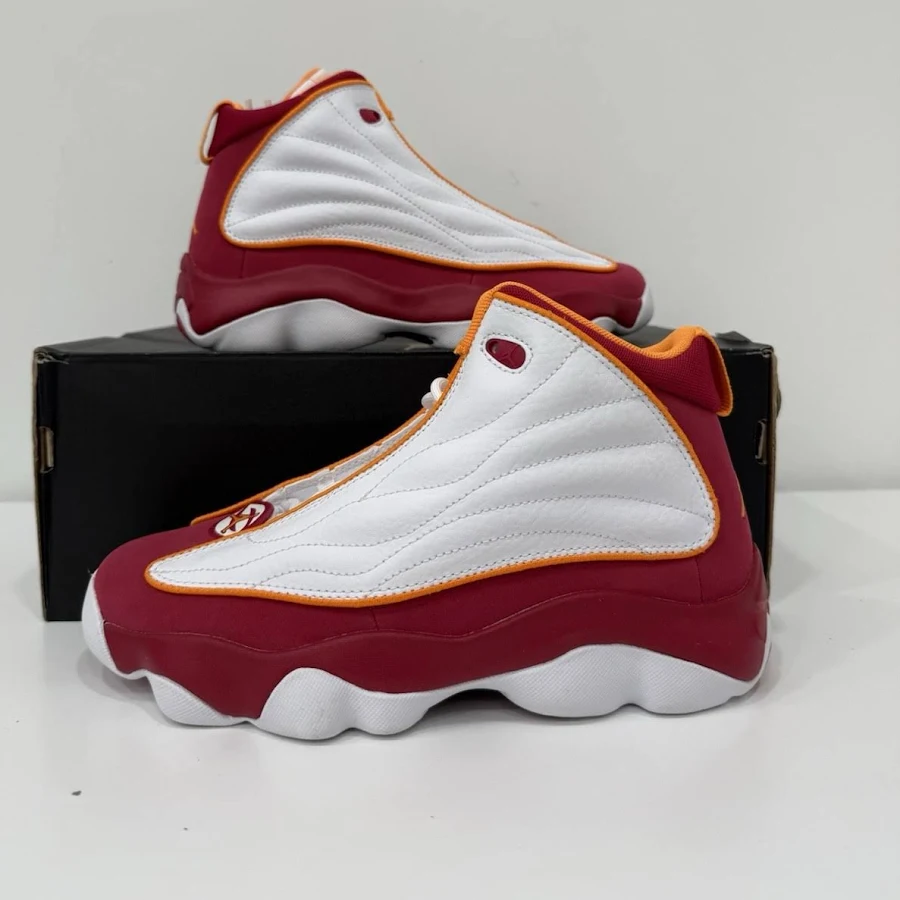 Nike Jordan Pro Strong 'cardinal Red' White Sneakers Dc7911-168 Youth