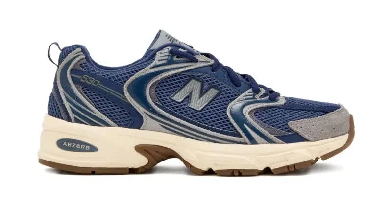 Womens 530 Navy Vintage Indigo Trainers In Blue