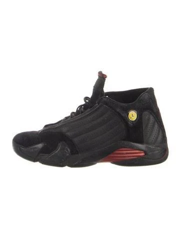 Jordan Jordan 14 Retro 'Last Shot' XIV Sneakers in Black, Men's US 12 | 12