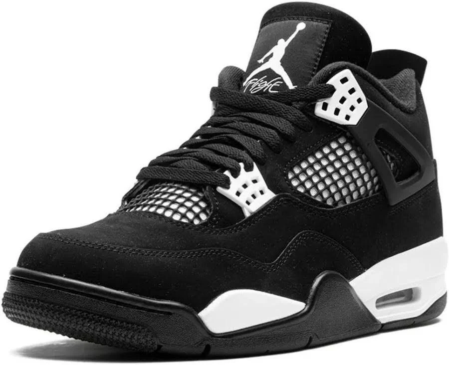 Air Jordan 4s White Thunders