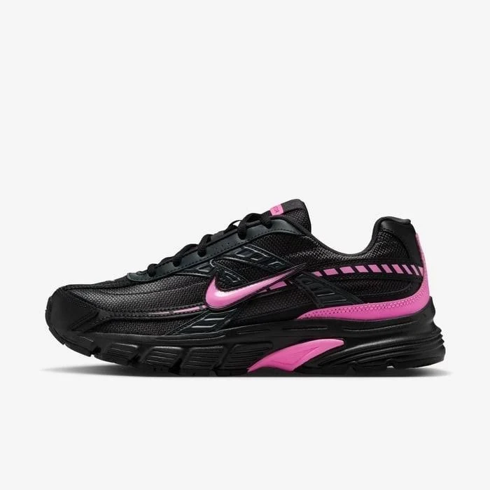 Nike Initiator Black Dark Smoke Grey Pink Spell Womens Running Shoes