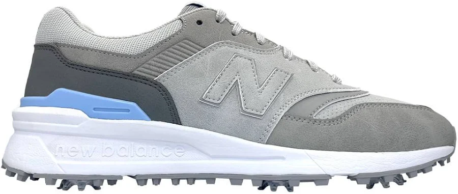 New Balance Men's 997 Golf Shoes 9111774- 9.5 Medium Gray/Blue