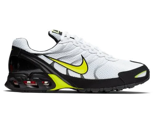 Nike Mens Air Max Torch 4 - Running Shoes White/Volt/Black Size 11.5