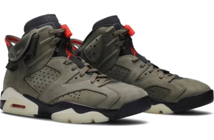 Jordan Shoes | Jordan Air Jordan 6 Retro Travis Scott | Color: Black/Green | Size: 10.5 | Pm-67084531's Closet