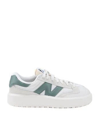 New Balance Ct302 Woman Sneakers Ivory Size 7.5 Leather, Textile fibers