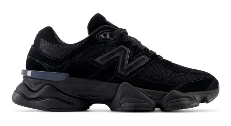 NEW BALANCE U9060 Triple Black Menss Sneakers 6