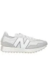 New Balance 327 Man Sneakers Light grey Size 13 Leather, Textile fibers