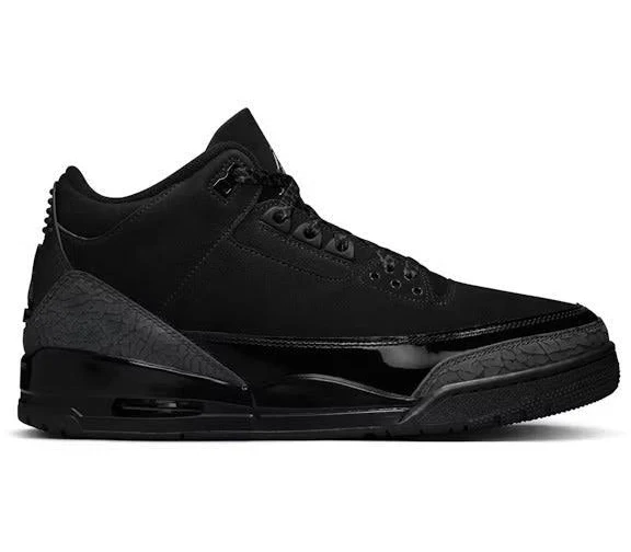 Jordan 3 Retro Black Cat (2025) / 12.5 M