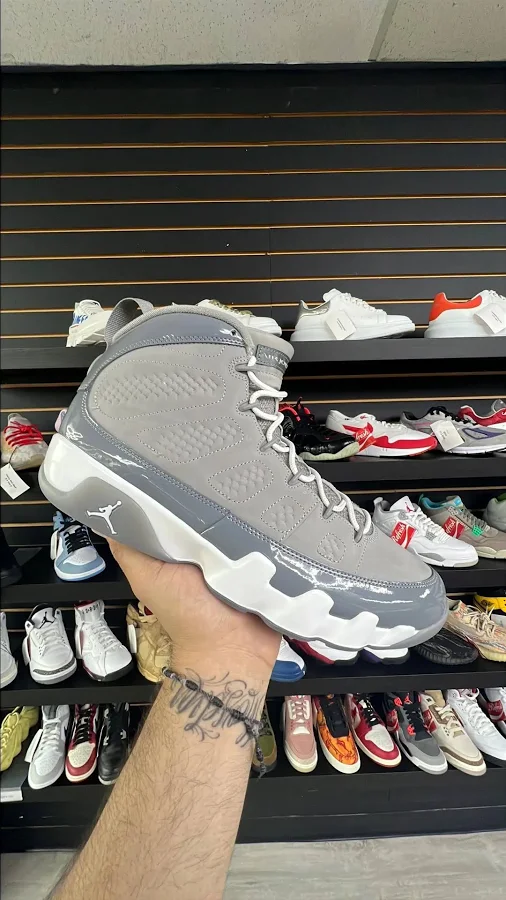 Air Jordan 9 Cool Grey Size 131
