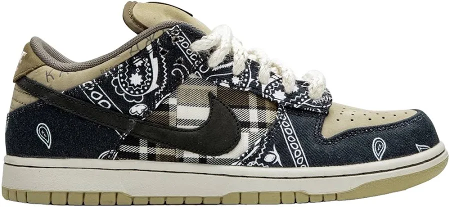 Nike X Travis Scott Sb Dunk Low Women Sneakers - Blue