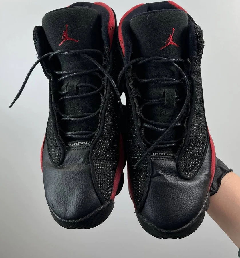 Nike Air Jordan 13 Retro Bred Black Red 2017 Size 6y