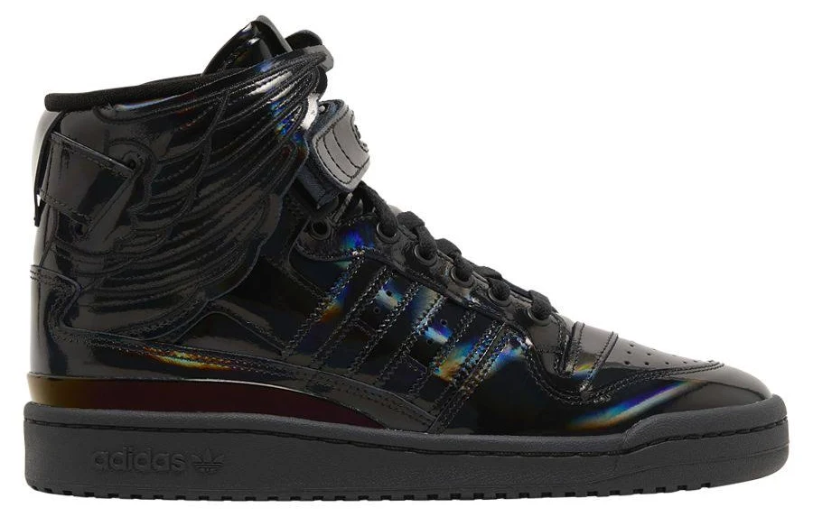 Jeremy Scott x adidas Forum Wings 4.0 'Black Opal' | Men's Size 10