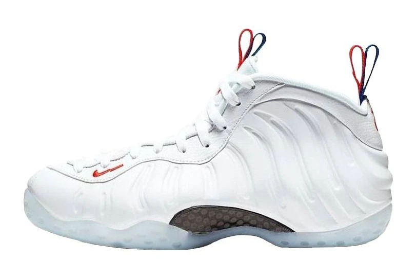 Nike Foamposite One 'usa - White-game Royal-habanero Red