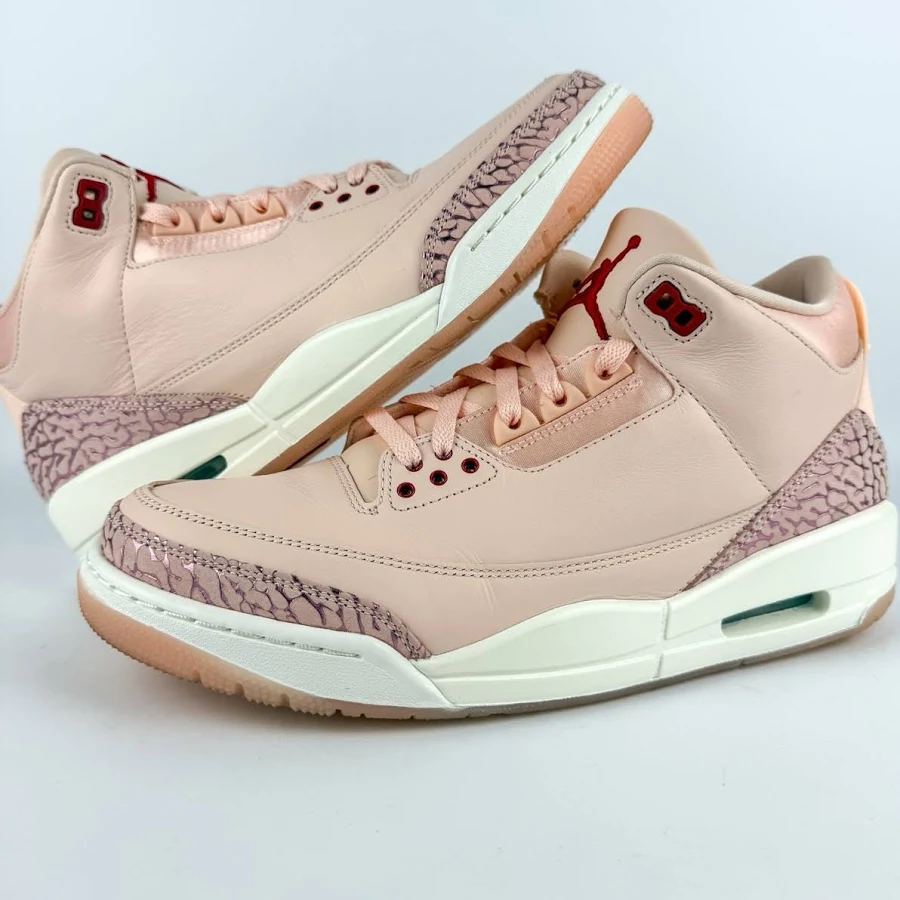 Air Jordan 3 Retro Valentines Day Treat Yourself 2025 Size 10.5m 12w