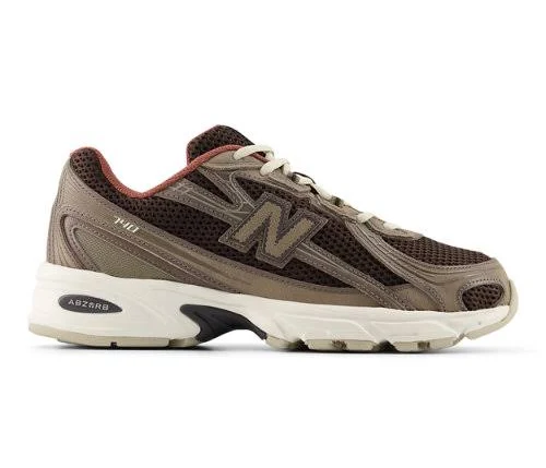 New Balance Unisex 740 - Brown/Red (Size 6)