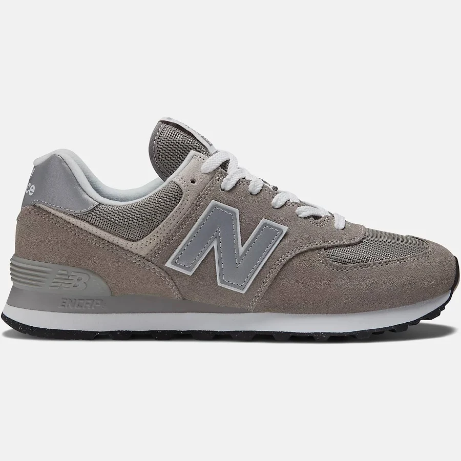 New Balance Men's 574 (Grey/White)
