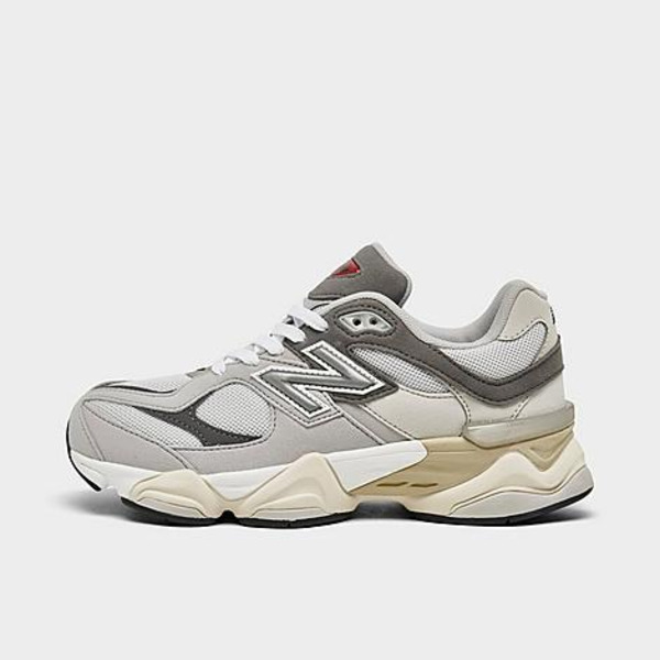 New Balance Big Kids' 9060 Casual Shoes, Size 6 - Moonrock & Linen