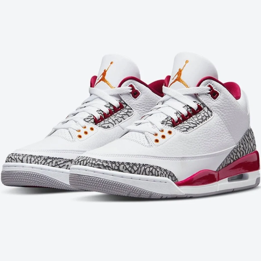 Nike Air Jordan 3 Retro 'Cardinal Red' 2022, 8