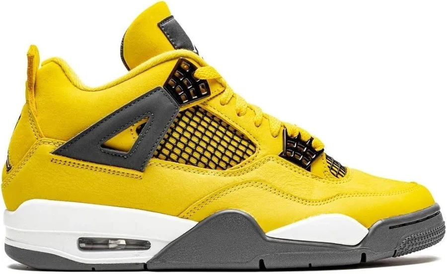 air jordan 4 retro "lightning 2021" sneakers
