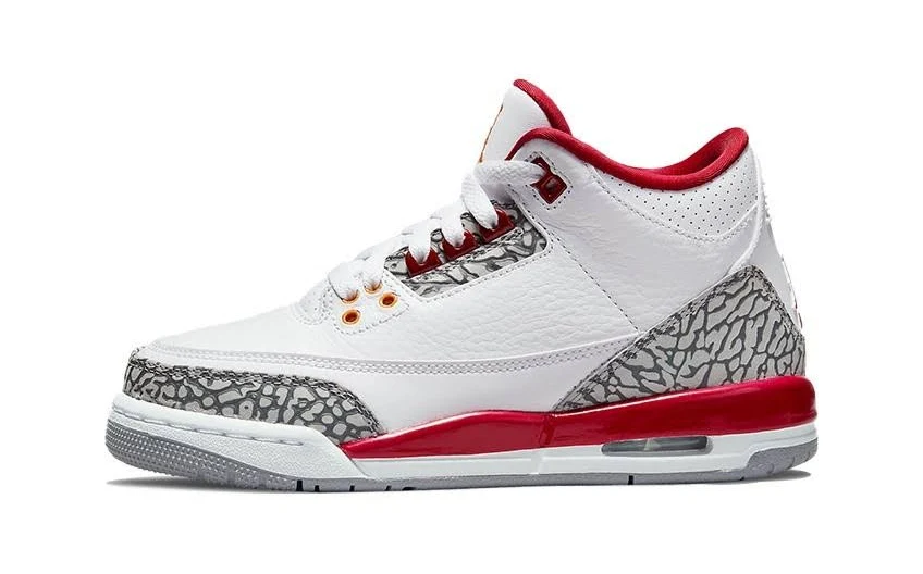 Jordan 3 Retro Mid Cardinal Red - 398614-126