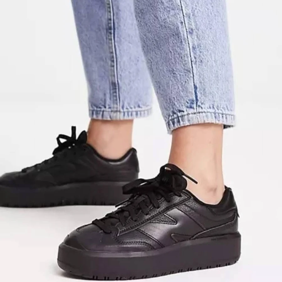 New Balance Shoes | New Balance Ct-302 All-Black Platform Sneakers | Color: Black | Size: 7.5 | Jsstar's Closet
