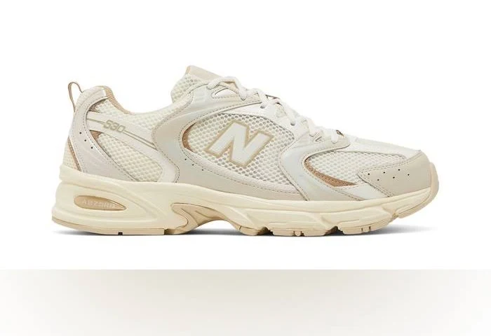 New Balance Shoes | New Balance Cream And Beige 530 Men’s Sneakers | Color: Cream/White | Size: 7.5 | Brenzamo1226's Closet