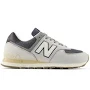 New Balance Men's Unisex 574 Grey/Silver