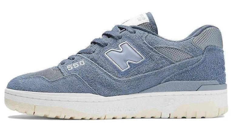 New Balance Men's 550 Suede' - Blue - Low-top sneakers
