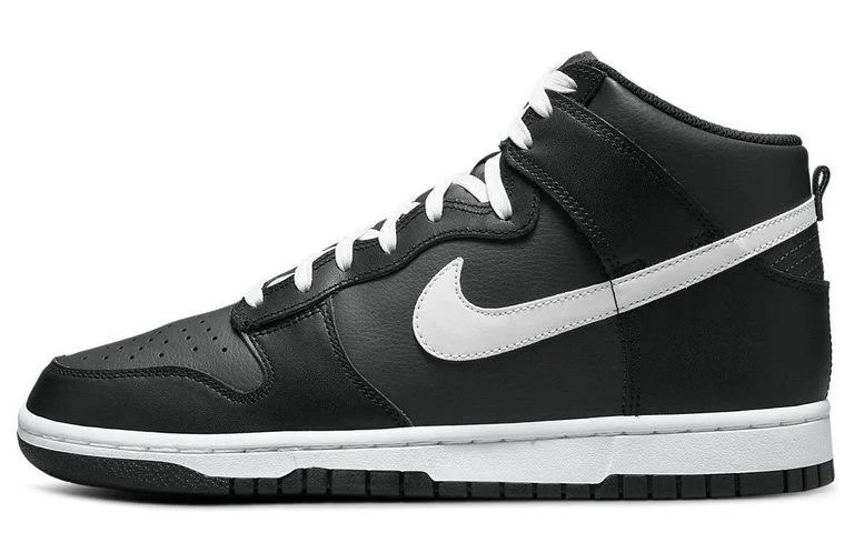 Men's Nike Dunk High Black White