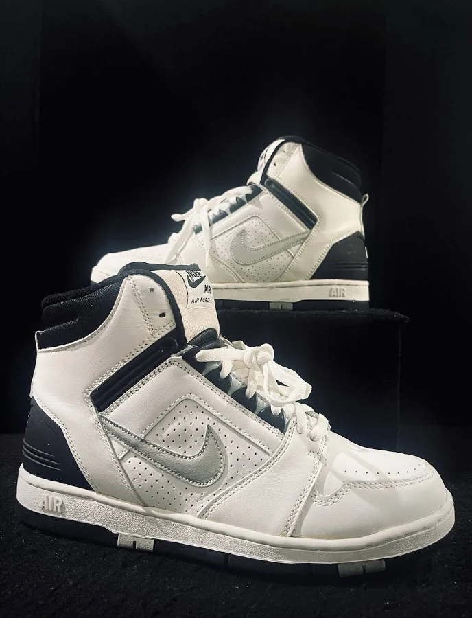 2002 Nike Air Force (2)ii Hi (624006-144)bball Sneakers Sz M/11.5