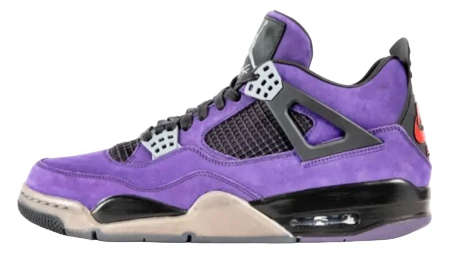 Travis Scott × Nike Air Jordan 4 Retro "Purple" (Friends and Family)