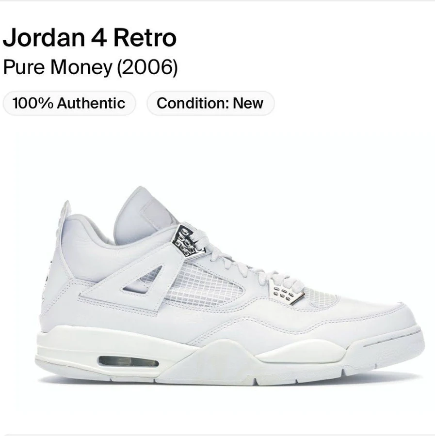 Air Jordan 4 Retro 'Pure