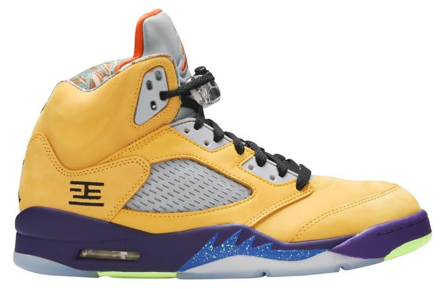 Air Jordan Mens 5 Retro SE "What The