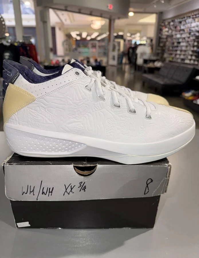Air Jordan 20 3/4 Mike Bibby Pe White Ds Size 12