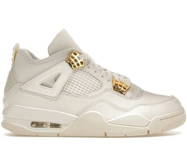 Jordan 4 Retro Metallic Gold (Women's) - 6.5W / New